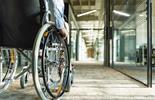 disabile sedia a rotelle