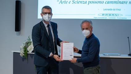 pagani automobili iso 9001 bureau veritas