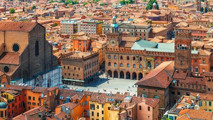 veduta città di Bologna