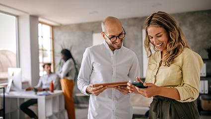 people meeting working