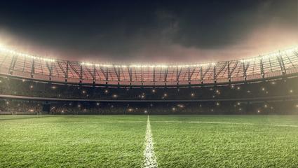 Stadio veduta notturna