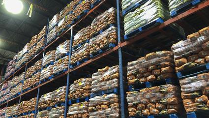 scaffali logistica food