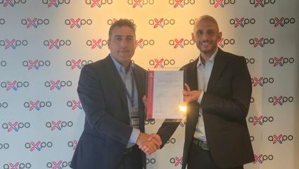 Consegna della certificazione certificazione ISO/IEC 27001:2022 ad Axpo 