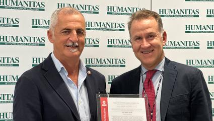 Consegna del certificato ISO 50001 a Humanitas