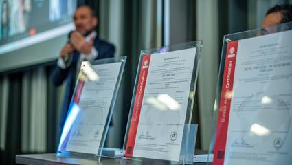 Certificazioni consegnate a Golden Group