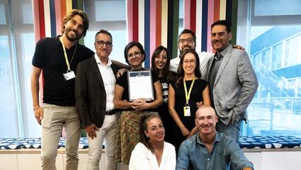 In occasione della Giornata per la parità retributiva, la consegna del certificato per la parità di genere a IKEA, consegnato da Bureau Veritas Italia