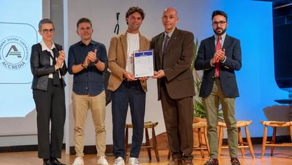 Bureau Veritas consegna il certificato per la ISO 20121 all'associazione organizzatrice del Festival Naturalmente Pianoforte 