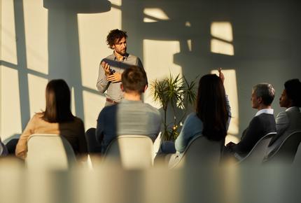 Aula formazione Soft Skills in azienda