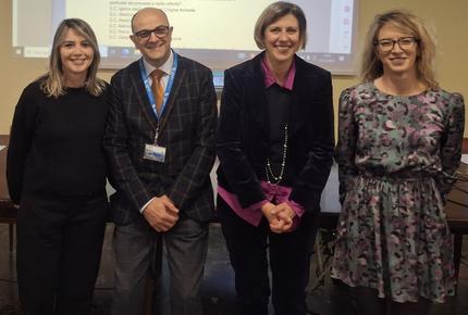 In foto, rappresentanti di ASL2 Liguria ,certificata ISO 9001 da Bureau Veritas Italia